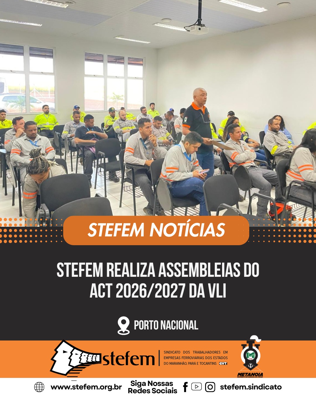 Notícia STEFEM