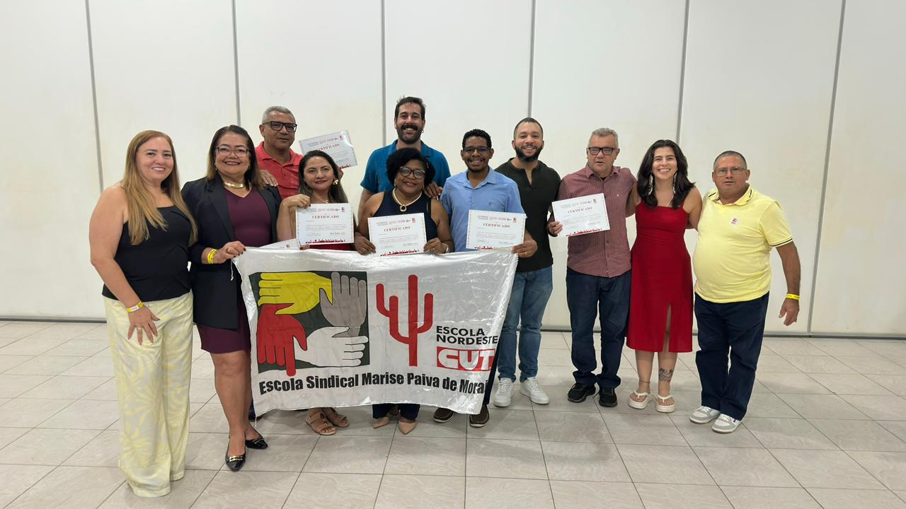 Curso de Formação de Formadores da CUT em Recife