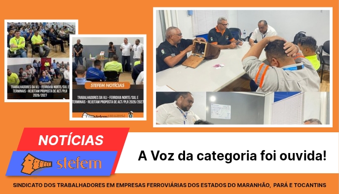 A voz da categoria foi ouvida